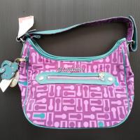 ราคา Kiplingของแท้% กระเป๋าสะพายข้าง Kipling สีม่วง (3147768124)