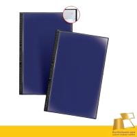 ราคา สมุดบัญชี ปกน้ำเงิน เคลือบปก 2A PVC 50 แผ่นรวมปก 8850774040106 (9988775474)