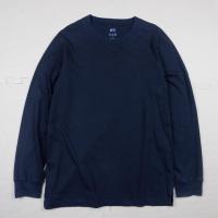 ราคา เสื้อแขนยาว Uniqlo AIRism Uvcut สีดำ ไซส์ L อก 42 ยาว 27 นิ้ว (27938821391)