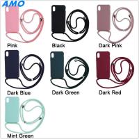 ราคา ปลอก Samsung S20 S20 Plus S20 ULTRA A51 A71 Note 20 ULTRA เคสโทรศัพท์ซิลิโคนเหลวพร้อมสร้อยคอปรับได้ไหล่เชือกเส้นเล็กสายคล้องคอเชือกสายไฟ (40466614256)