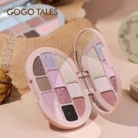 ราคา Gogo Tales พาเลทอายแชโดว์ ไฮไลท์ 10 สี คอนทัวร์ เนื้อแมตต์ (24775270525)