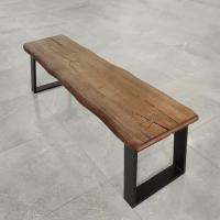 ราคา งานม้านั่งยาวทงานไม้เนื้อแข็งเก่ามือสอง (28610761622)