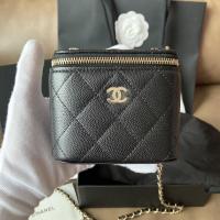 ราคา New! Chanel Classic Caviar Mini Vanity With Chain Bag GHW Holo31 (8650776678)