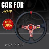 ราคา พวงมาลัยรถยนต์ พวงมาลัยแต่งใส่รถยนต์ Momo ก้านยก 3นิ้ว หนังดำ/ก้านแดง พวงมาลัยรถยนต์ พวงมาลัยแต่งรถยนต์ (19540873602)