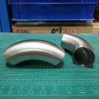 ราคา MINOX สุขาภิบาลข้อศอกสแตนเลส 2.5 นิ้วเกรดอาหาร 316L (41222096863)