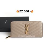 ราคา New ysl zippy long wallet สีสวยมาก (3718049869)