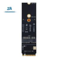 ราคา ไร้สาย M.2 A + E Key Slot to M.2 M Key Wifi อะแดปเตอร์บลูทูธสําหรับ AX200 9260 Bcm94352Z การ์ด NVMe PCI Express SSD พอร์ต (26905584710)