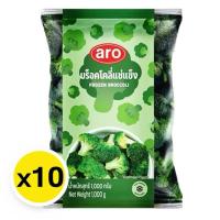 ราคา aro เอโร่ บล็อคโคลี่ แช่แข็ง 1 กก. (10ถุง) ส่งด่วน (42524529844)
