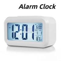 ราคา นาฬิกาปลุกเวอร์ชันอุณหภูมิใหม่ปี 2025 นาฬิกาเงียบ นาฬิกาอิเล็กทรอนิกส์ นาฬิกาปลุกตรวจจับแสงพร้อมเสียง นาฬิกาปลุกสำหรับนั (44420000782)