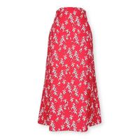 ราคา กระโปรงสีแดงลายดอกไม้ (เอว 29") DIVIDED H&M มือสอง (26108437301)