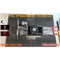 ราคา การ์ดจอ VGA MSI Nvidia GT710 2GD3 Low-profile// 2GB // DDR3 // 64Bit Second Hand // สภาพสวย น่าใช้งาน (24613769852)