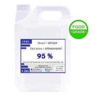ราคา 1045.เอทิลแอลกอฮอล์ ethyl alcohol 95% หรือ เอทานอล ethanol 95% ขนาด 5 ลิตร FOOD GRADE✿ (20583002052)