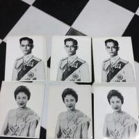 ราคา ภาพพิมพ์เก่าขาวดำ ภาพพิมพ์ ร.9 ในหลวงราชินี ร.9 เก่าแท้ ค้างสต๊อก (3332126982)