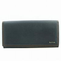 ราคา Paul Smith Bifold Wallet Leather Multi Stitch Navy Direct from Japan มือสอง (26906129499)