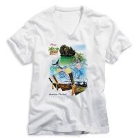 ราคา เสื้อยืดคอวีสีขาว เสื้อแขนสั้น เนื้อผ้า TK พร้อมพิมพ์ลายซับลิเมชั่น ทรานเฟอร์ จ.ชุมพร (11421398166)