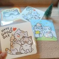 ราคา สติ๊กเกอร์สูญญากาศ ติดพรบ. รถยนต์ สติ๊กเกอร์ลาย แมว (19394151147)