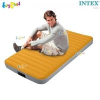 ราคา Intex ที่นอนเป่าลม ซูเปอร์ทัฟ 3.5 ฟุต (ทวิน) ที่สูบไฟฟ้า(แบตเตอรี)ในตัว 0.99 x 1.91 x 0.20 ม. รุ่น 64791 (41264505742)