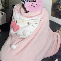 ราคา ผ้าห่มลายคิตตี้สีชมพู อุ่นสบายสำหรับฤดูหนาว ดีไซน์เกาหลี (42615530433)