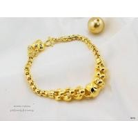 ราคา สร้อยข้อมือ งานหุ้มทองแท้ 5 ไมครอน ใส่สวยน่ารัก (23542935875)