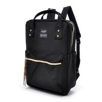 ราคา Anello เป้ สีดำ Regular Canvas Square Backpack (3217308943)