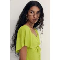 ราคา H&M(เอชแอนด์เอ็ม) เดรสแต่งดีเทลเชือกรูด ผู้หญิง 1221482_1 (24512578928)