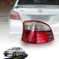 ราคา เสื้อไฟท้าย โตโยต้า วีออส TOYOTA VIOS รุ่นไมเนอร์ ข้างซ้าย ปี 2007 - 2013 (3918106423)