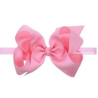 ราคา ที่คาดผมเด็ก โบว์เด็ก ที่คาดผมดอกไม้ ที่คาดผมโบว์ สีชมพู (129896507)