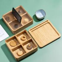 ราคา จานผลไม้ญี่ปุ่นจานขนมช่องที่มีฝาปิดกล่องผลไม้แห้งลูกอมครัวเรือนห้องนั่งเล่นที่ทันสมัยเมล็ดแตงโมแผ่นกล่องเก็บ (43674066996)