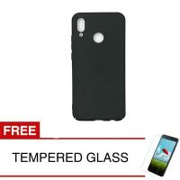 ราคา เคสสําหรับ Huawei Honor 8x 2018 - 6.5 นิ้ว - Slim Soft Case - Solid Black + ฟรีกระจกนิรภัย (26142010670)