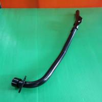 ราคา คอท่อ wave100x เวฟ100 เอ็กซ์ ท่อหน้า wave100x มีหูยึดเดิมสีดำอย่างหนา ccp (10442829703)