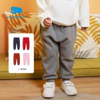 ราคา ชุดเสื้อกางเกงเด็กชายหญิง กางเกงยืดหยุ่น สไตล์กีฬา ขนาดยาว (44273822101)