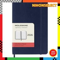 ราคา Moleskine Planner 2026, January Start, 12-Month Daily Diary, Pocket Size (9cm x 14cm), Soft Cover, Sapphire Blue, DSB2012DC2Y26. (43474551795)
