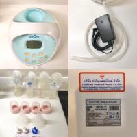 ราคา สินค้ามือสอง: เครื่องปั๊มนม Spectra S1 พร้อมขวดนม Pigeon (5554691354)