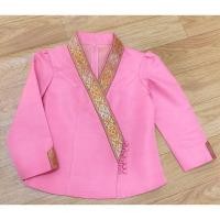 ราคา เสื้อไหมลาว ทรงเจ้านางคอป้าย ทรงสวยกระเข้ารูปใส่สบายงานนำเข้า (26731862512)