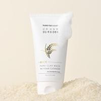 ราคา [Thank You Farmer] Rice Pure Clay Mask to Foam Cleanser 150ml (27609908032)