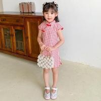 ราคา 【YAOEENH】พร้อมส่ง ชุดกี่เพ้า คอปกตั้ง ขนาดเล็ก 110-150 ซม. ลายดอกไม้ แฟชั่นฮั่นฝู สไตล์เรโทร สําหรับเด็กผู้หญิง (23267902844)