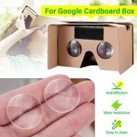 ราคา 2/10 ชิ้น 25 มิลลิเมตร x 45 มิลลิเมตร BiConvex เลนส์สําหรับ Google กระดาษแข็ง DIY 3D Virtual Reality VR แว่นตา Ultra Clear นูน Len คุณภาพสูง (41659940262)
