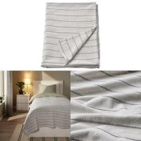 ราคา IKEA แท้ค่ะ SKÄRMLILJA แควร์มลิลยา​ ผ้าคลุมเตียง​ ผ้าห่ม​ ขนาด 150X250 ​cm. (5510637048)