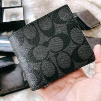 ราคา Coach​ Compact​ ID Wallet​ In​ Signature​ Leather (2788066869)