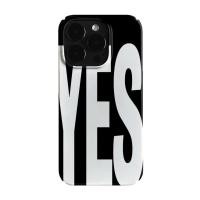 ราคา YES สีดําสีขาวตัวอักษร Art Niche เหมาะสําหรับ High-End การ์ตูน iPhone16pro + Apple 15promax ฟิล์มเคสโทรศัพท์สไตล์ใหม่ 13/1214proVIVO90 (41416204634)