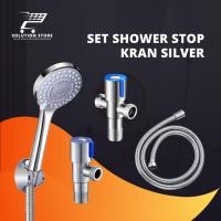 ราคา ชุดฝักบัวอาบน้ําในห้องน้ําพร้อมก๊อกน้ําหยุดโบนัส / ก๊อกน้ําหยุดโบนัส (43421486414)