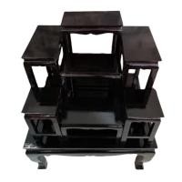 ราคา โต๊ะหมู่บูชา หมู่ 7 หน้า 5 สีโอ๊ค ไม้กระท้อน ราคา Sale (28427920878)