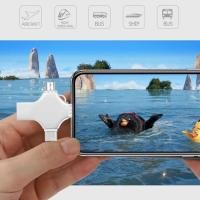 ราคา มีจําหน่าย 1TB 4in1 USB 3.0 Type-C OTG Flashdisk iOS Android iPhone iPad MacBook แล็ปท็อป HP (29942356221)