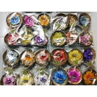 ราคา เทียนดอกไม้หอมในกะลามะพร้าวทรงกลม6ชุดต่อแพ๊ต (56153659)