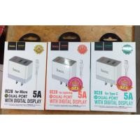 ราคา Hoco DC28 Micro /iPhone/Type C2USB หัวชาร์จ+สายชาร์จ 5A ของแท้100% (9118475901)