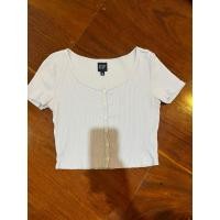 ราคา เสื้อครอป GAP แท้ สีม่วงพาสเทล (43112639590)