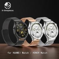ราคา สําหรับนาฬิกา Huawei/สายนาฬิกา Honor, สายนาฬิกาสแตนเลสแม่เหล็กสําหรับ Huawei Watch GT 2 3 4 5/ Huawei Watch Ultimate/ Huawei Watch 2 3 4 Pro มีสไตล์ กีฬาและธุรกิจ (43010597435)