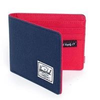 ราคา พร้อมส่ง กระเป๋าสตางค์ HERSCHEL ROY WALLET NAVY/RED ของแท้ (19396252)