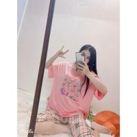 ราคา ชุดนอนลายการ์ตูน ชุดนอนแขนสั้นขาสั้น ฟรีไซต์ผู้ใหญ่อก46-50ยาว24เอว24-40 ยาว28สะโพก42 (4378102095)