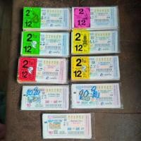 ราคา ล็อตเตอรี่เก่า สลากกินแบ่งรัฐบาลออกผลแล้ว คละกัน 100 ใบ 25 บาท สินค้ามี สามรถจัดส่งได้ทันที (41401124287)